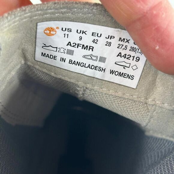 Timberland Courmayeur Valley Chelsea Boot US 11 Beige Pull On Ankle Boots - Picture 7 of 14